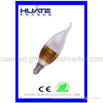 E14 pure white led candle ,indoor lighting
